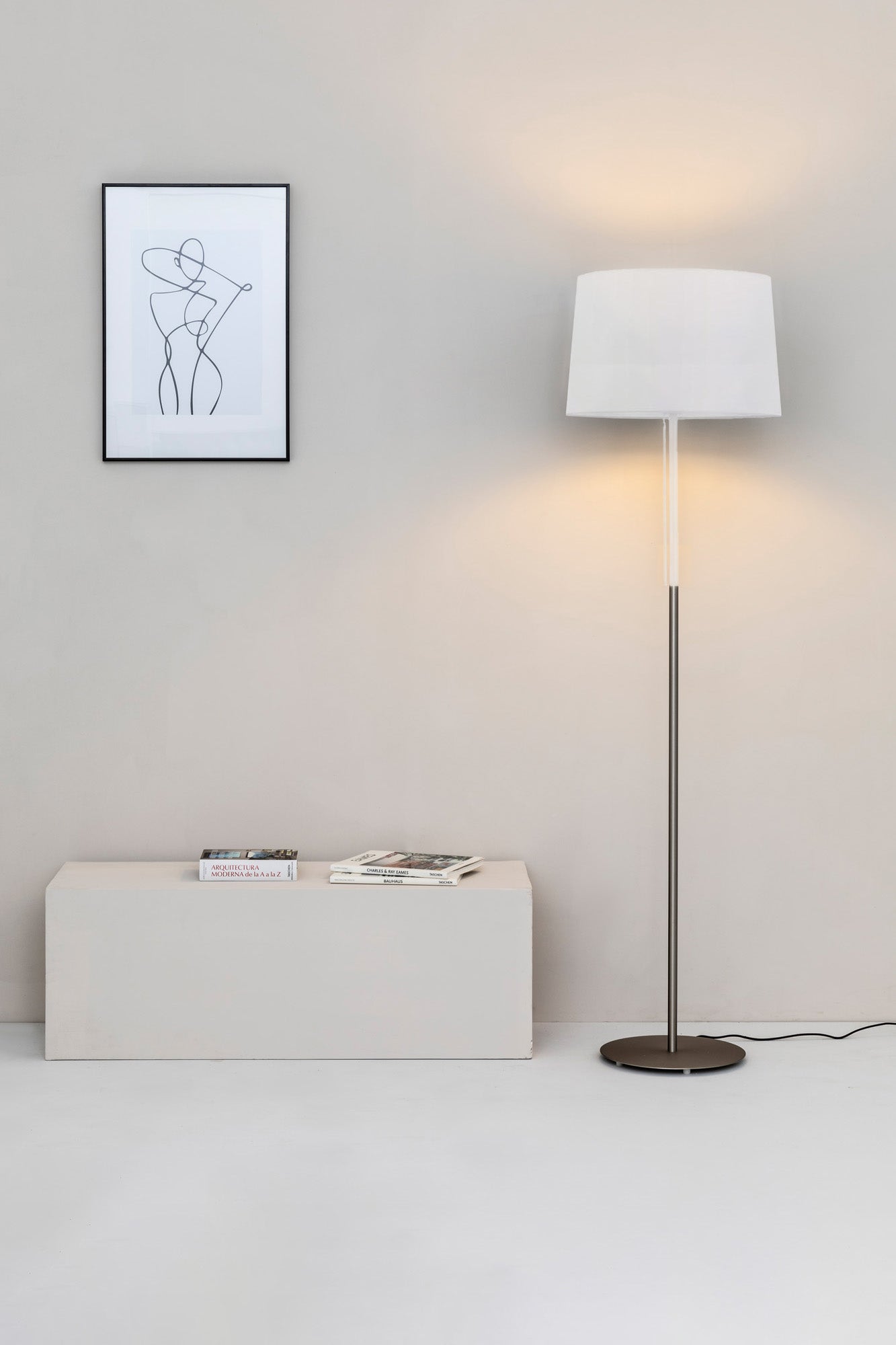 Lámpara de Pie y Sobremesa Faro VOLTA Diseño Estudi Ribaudí 1xE27
