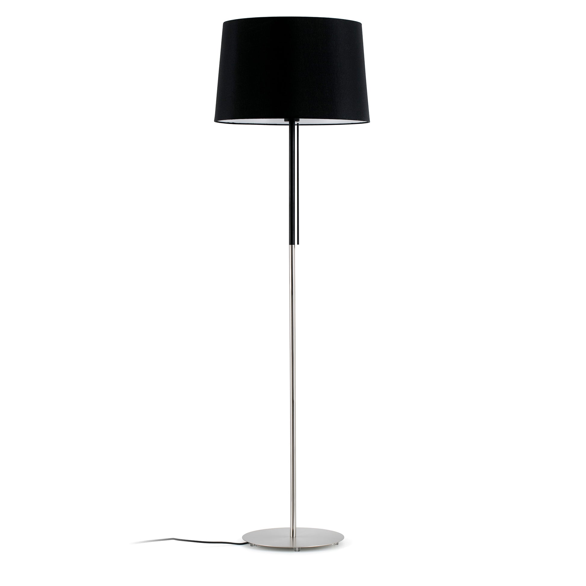Lámpara de Pie de Salón Faro Volta Negro Mate 1xE27 en Arco - Foto Principal