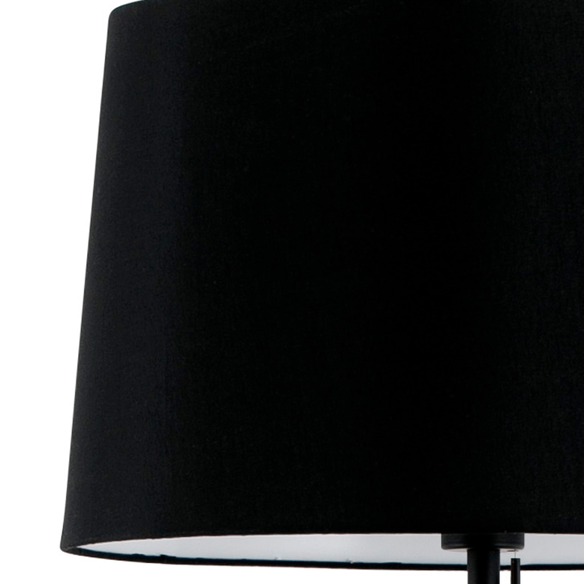 Lámpara de Pie de Salón Faro Volta Negro Mate 1xE27 en Arco - Detalle