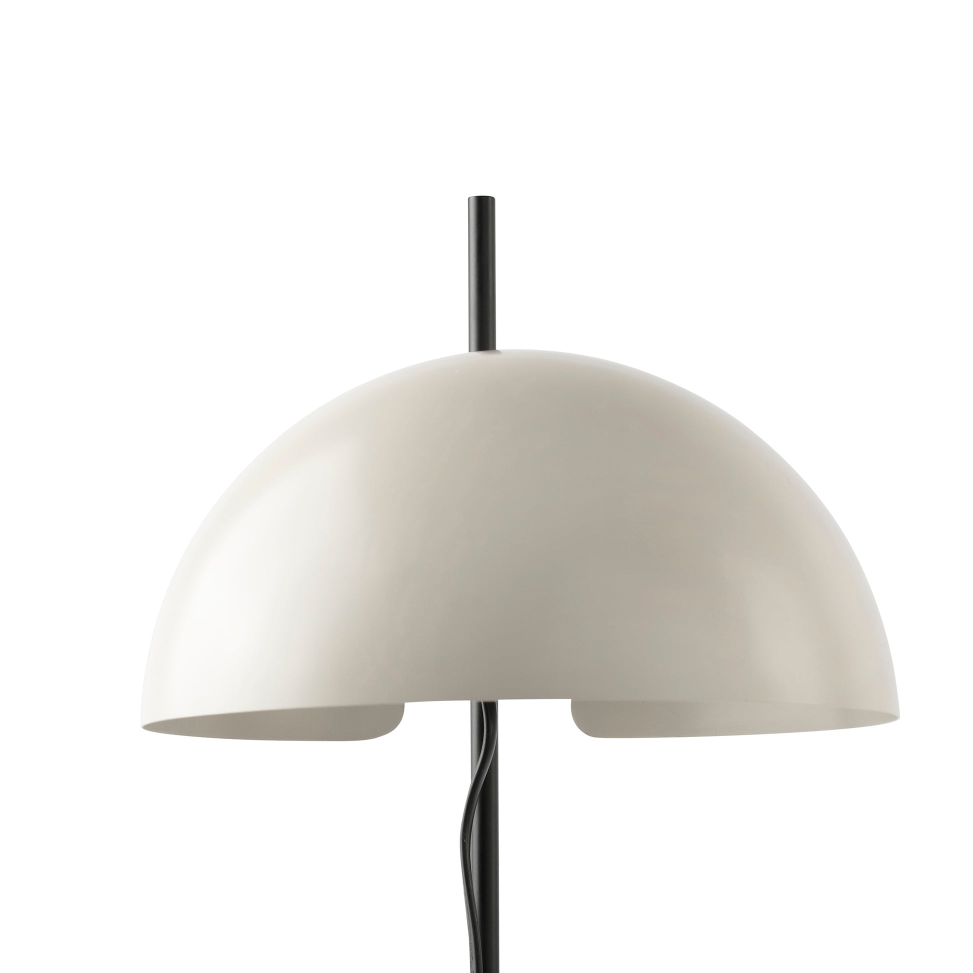 Lámpara de Sobremesa Faro Martinica Negro con Pantalla Negra 1xE27 - Detalle