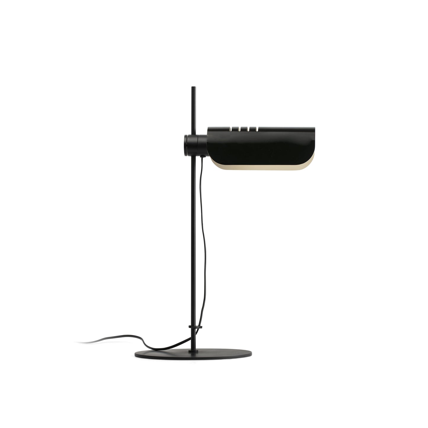 Lámpara de Sobremesa Faro Martinica Negro con Pantalla Negra 1xE27 - Foto Principal