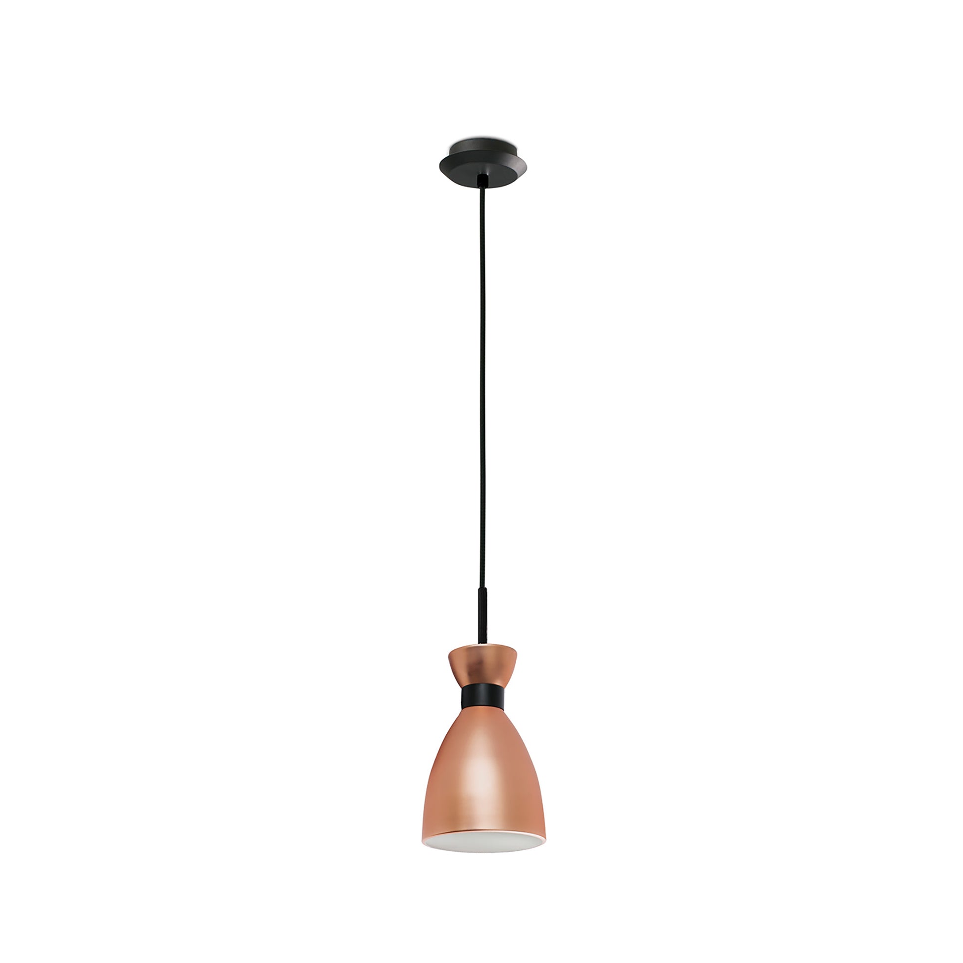 Lámpara Colgante Faro Retro Cobre Brillante 1xE14 - Foto Principal