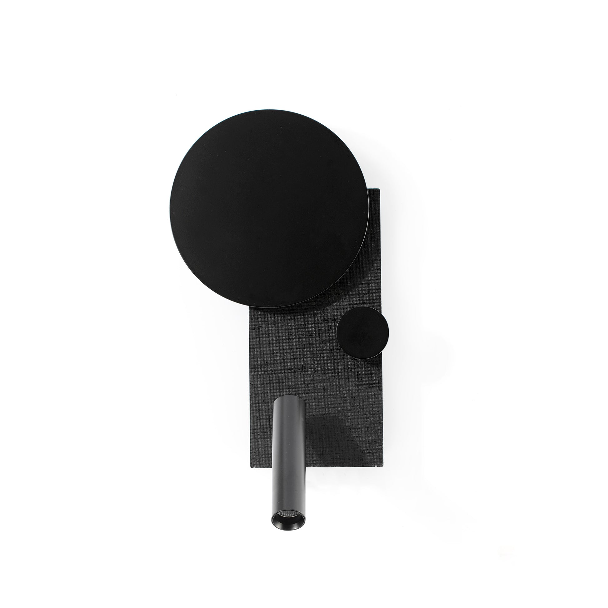 Aplique de Cabecero Faro Klee Negro LED 10W con Lector Orientable 3W - Foto Principal