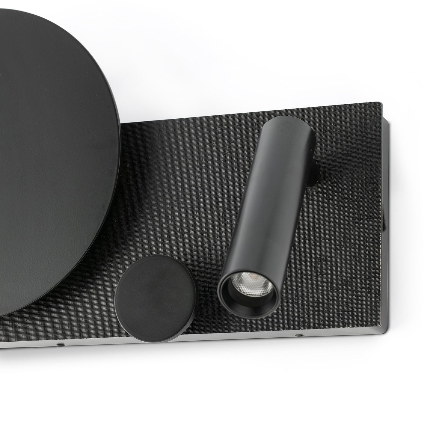 KLEE APLIQUE IZDO NEGRO LED10W LECTOR 3W 2700K