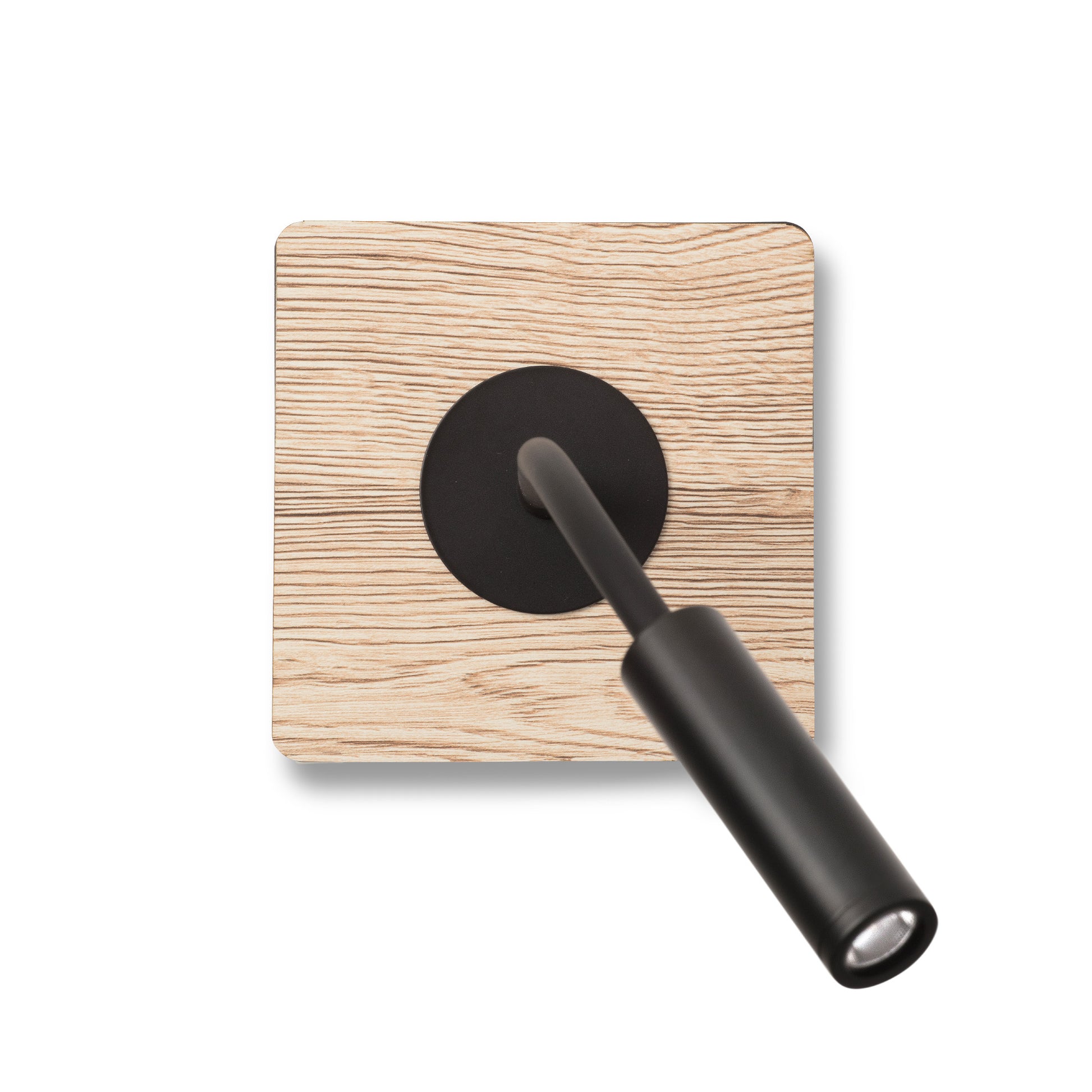 Lector de Pared Faro Mood Roble Natural y Negro LED 2W 3000K - Foto Principal