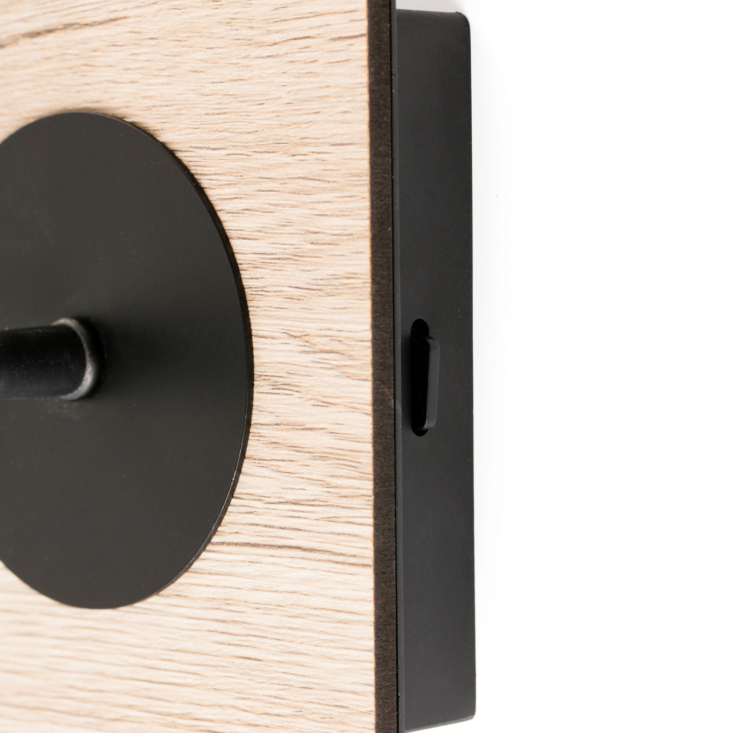 Lector de Pared Faro Mood Roble Natural y Negro LED 2W 3000K - Detalle