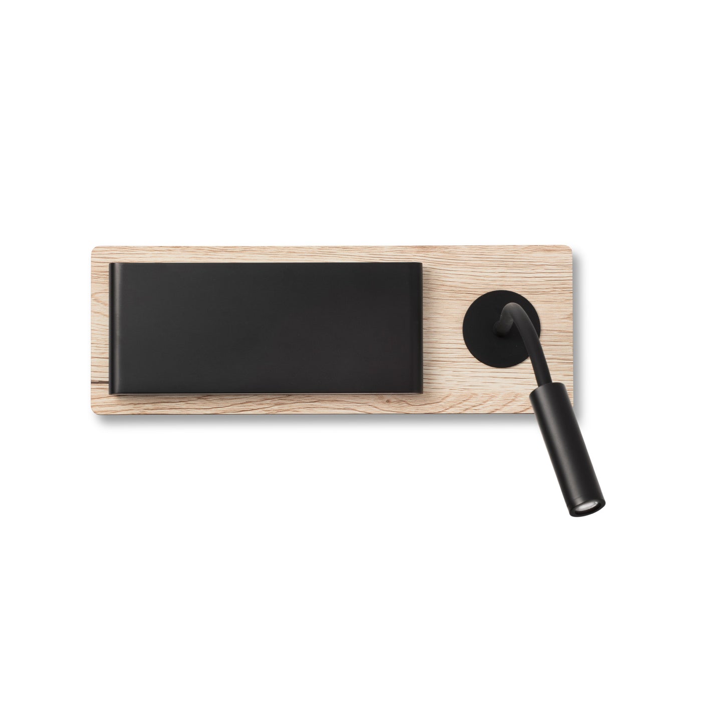 Aplique de Pared Faro MOOD con Lector LED y Madera de Roble Diseño Nahtrang