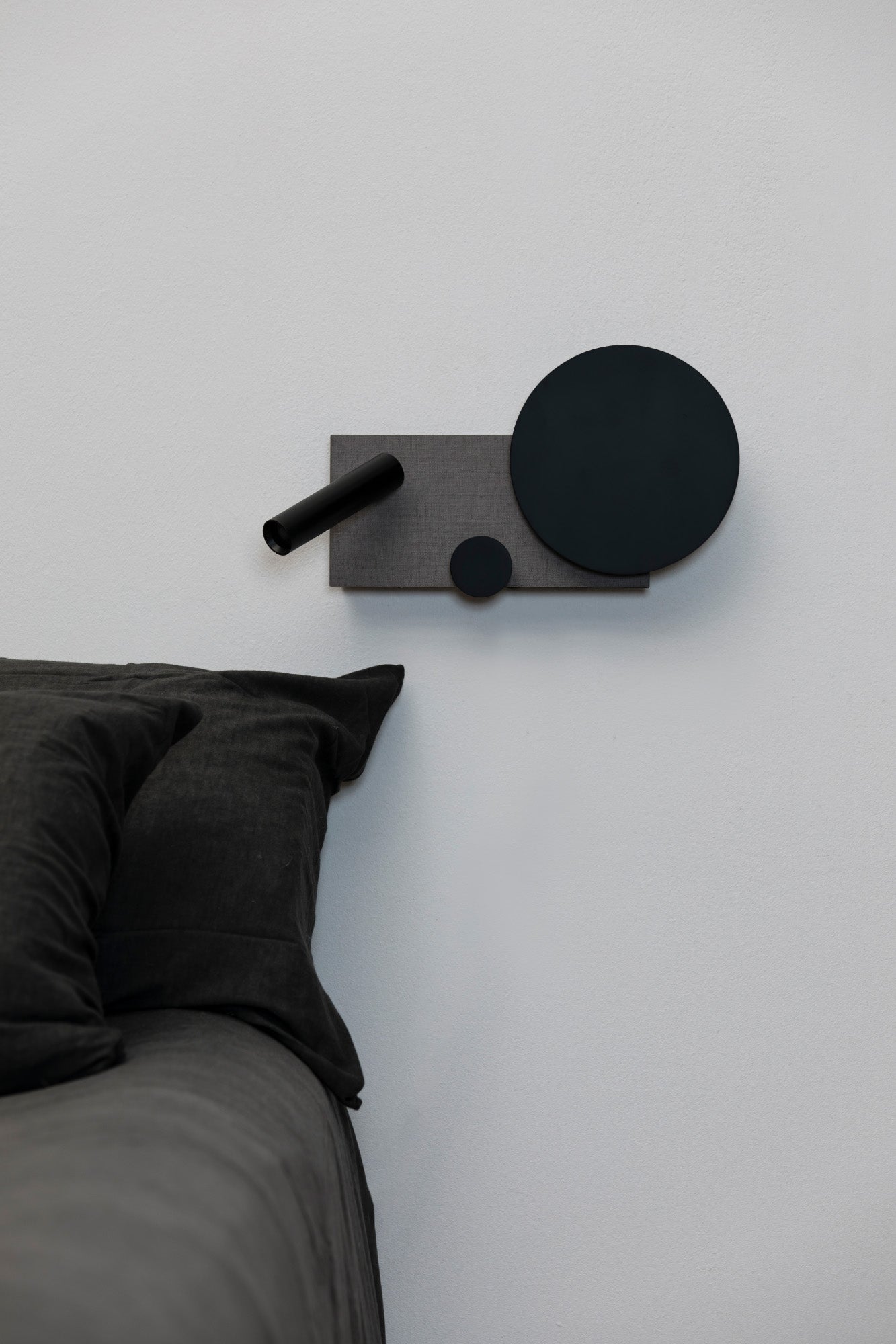 KLEE APLIQUE IZDO GRIS LED10W LECTOR 3W 2700K