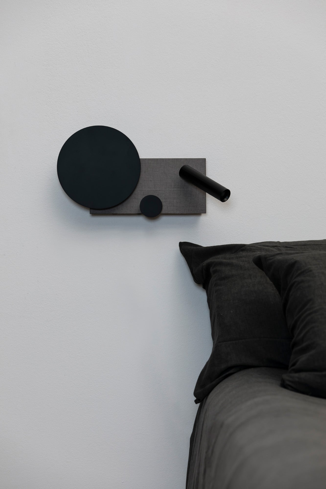 KLEE APLIQUE IZDO GRIS LED10W LECTOR 3W 2700K