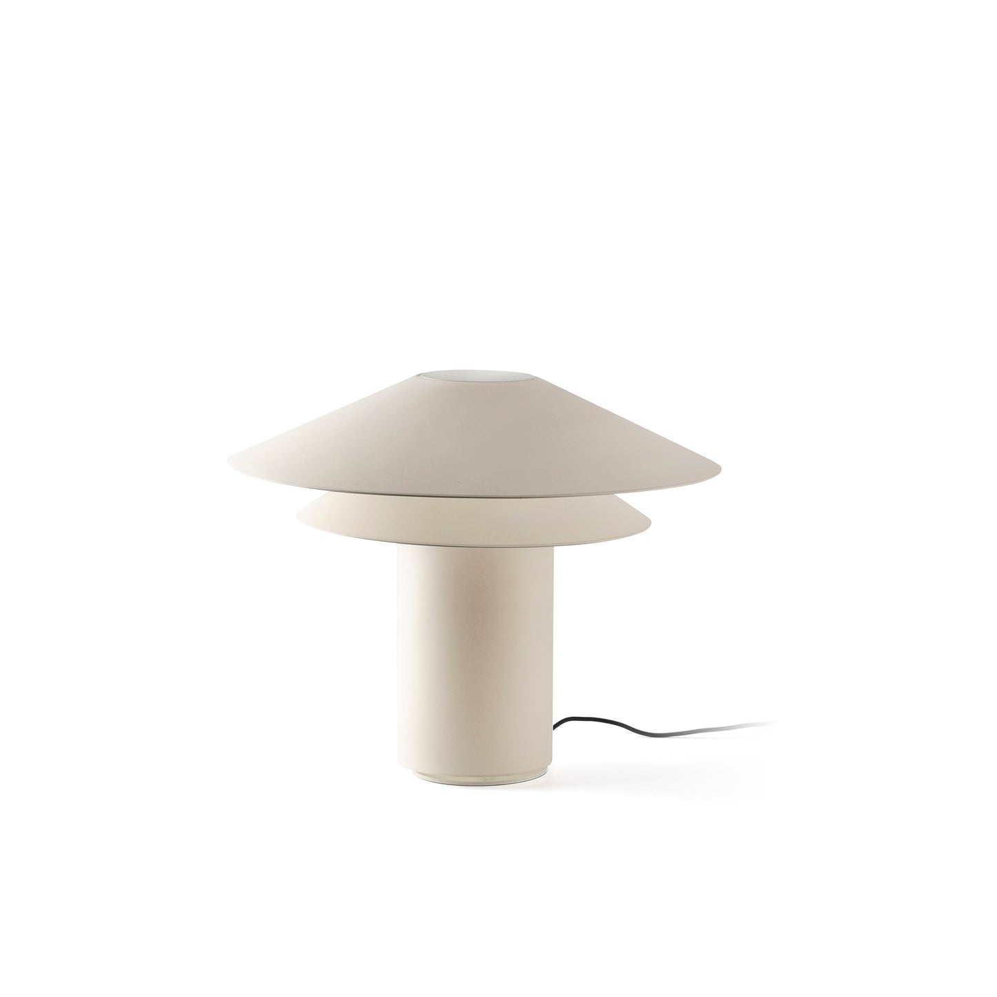 Lámpara de Sobremesa Faro Shan Cerámica Beige 1xE27 - Foto Principal