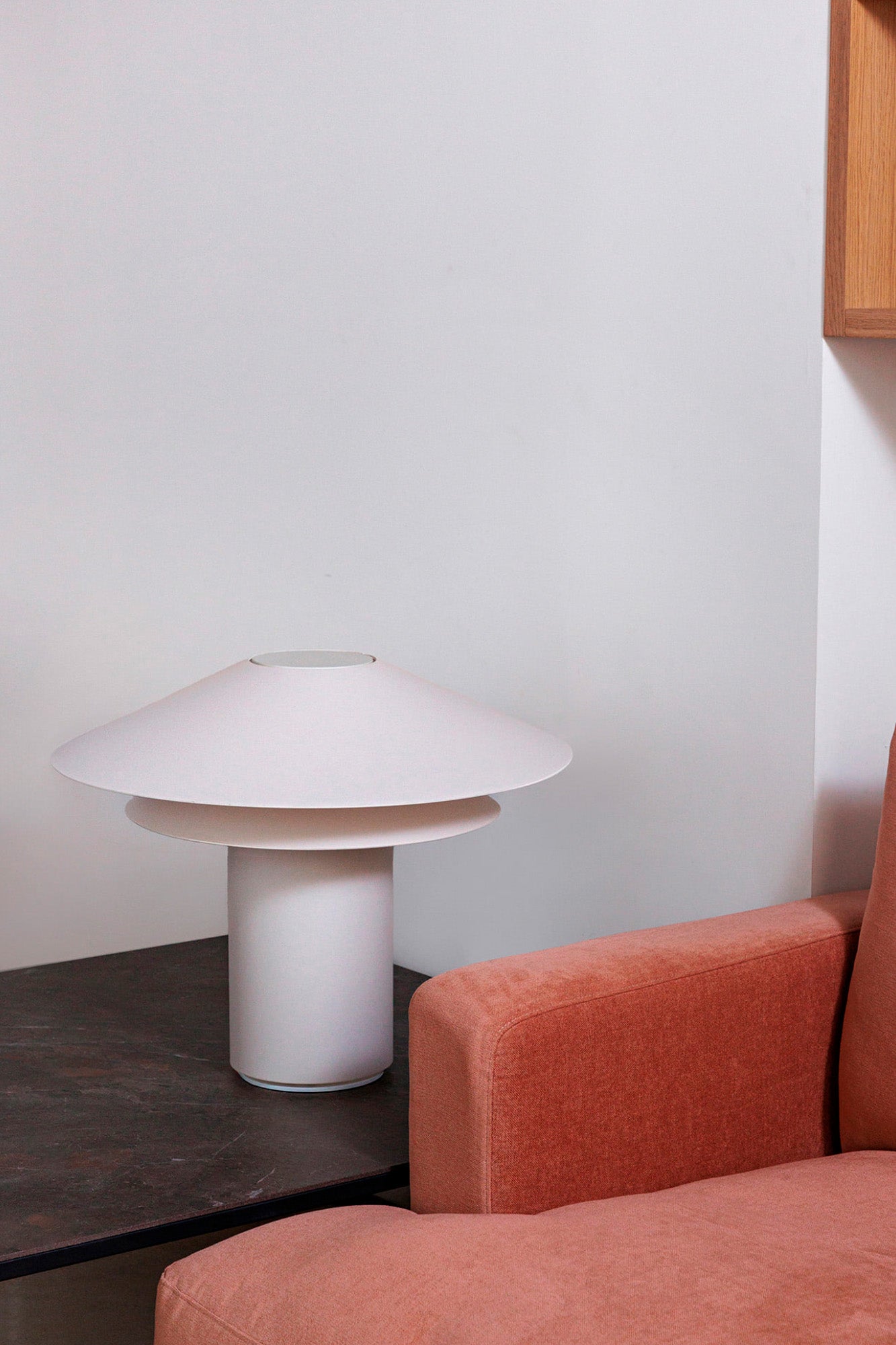 Lámpara de Sobremesa Faro Shan Cerámica Beige 1xE27 - Ambiente