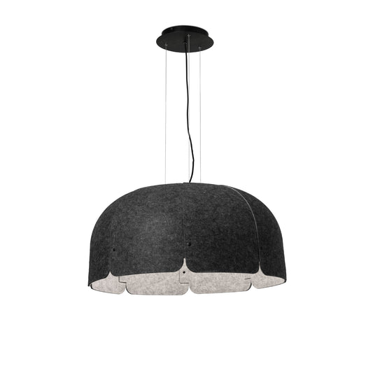 Lámpara Colgante Acústica Fonoabsorbente Faro MUTE Ø80cm Diseño Nahtrang LED 24W