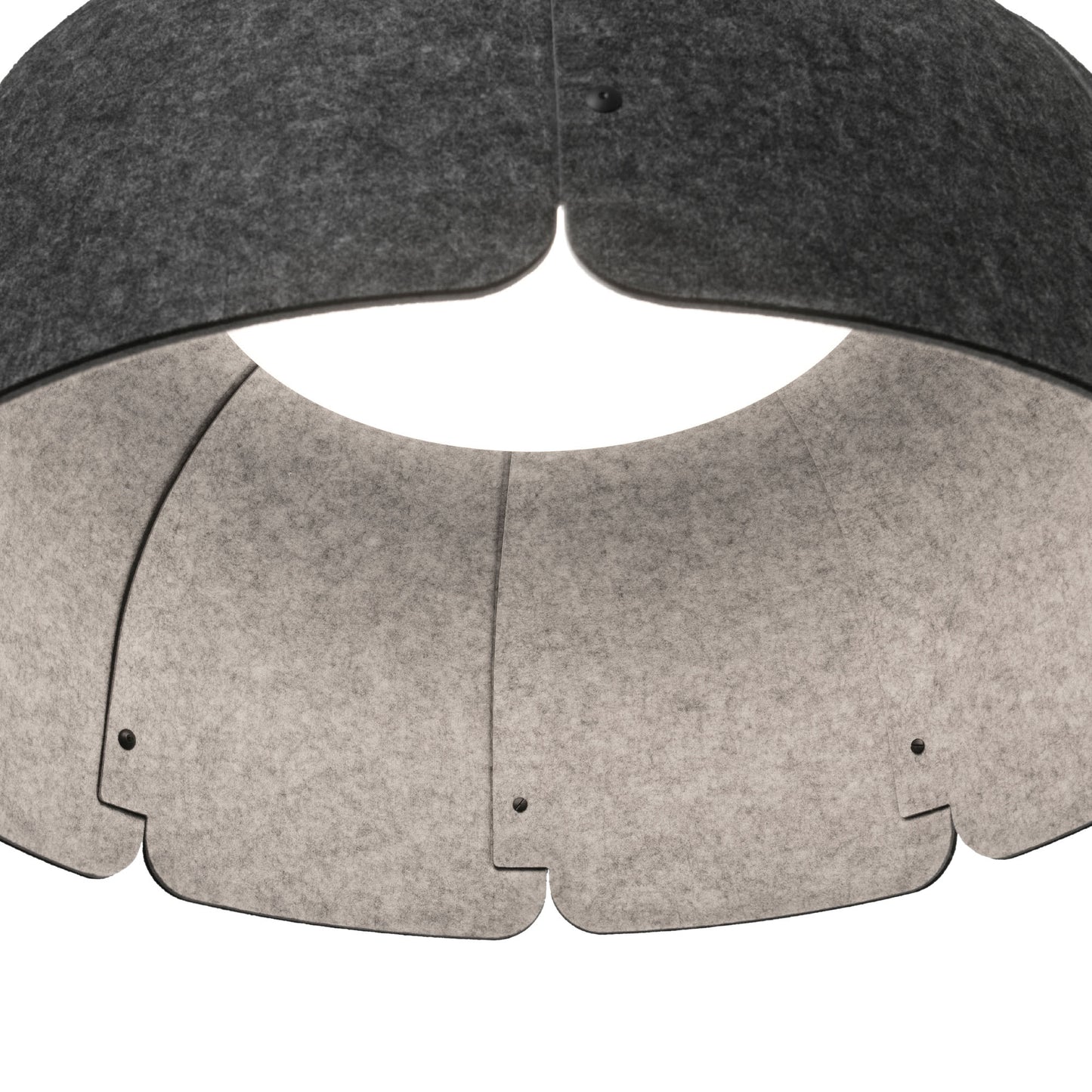 Lámpara Colgante Acústica Fonoabsorbente Faro MUTE Ø80cm Diseño Nahtrang LED 24W