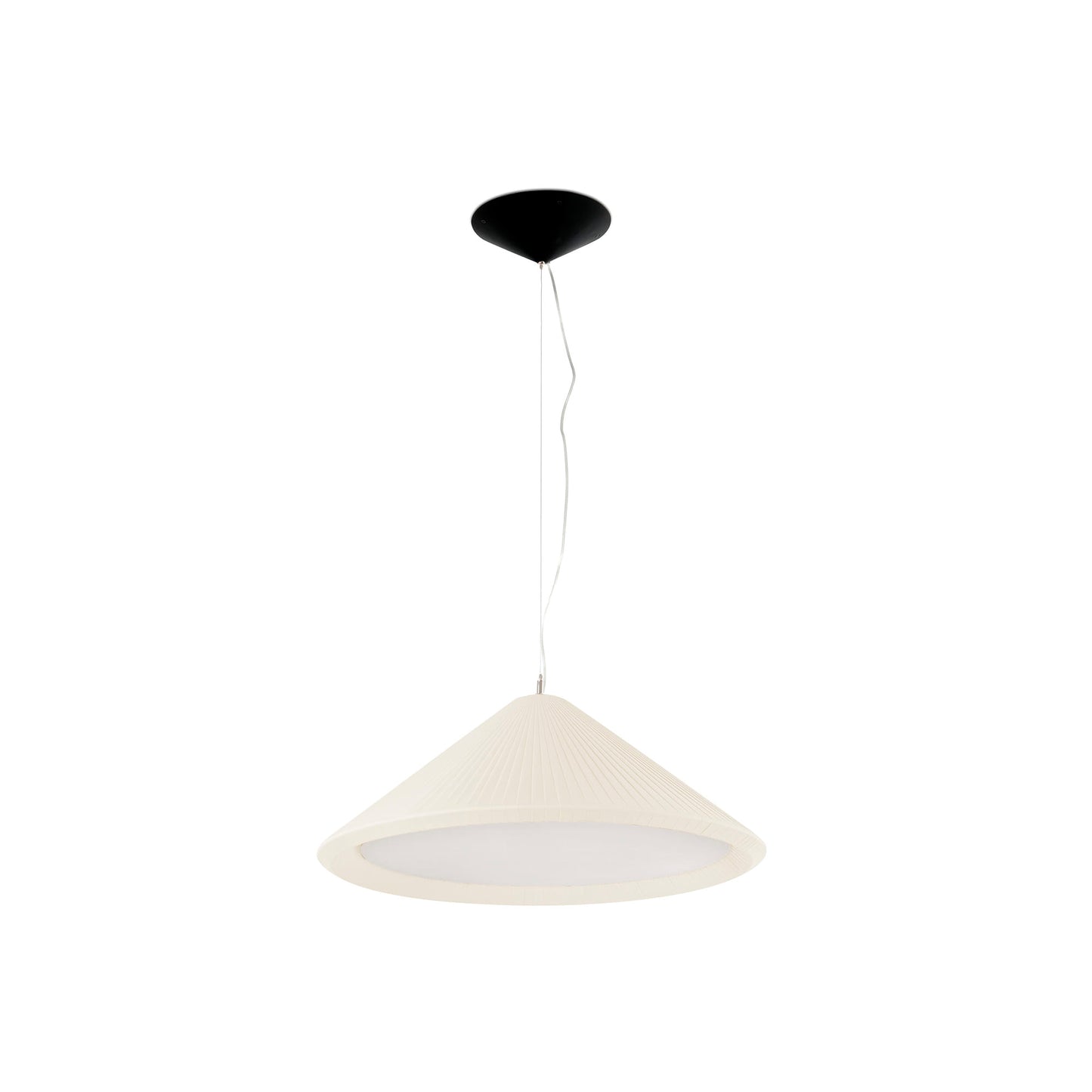 Lámpara Colgante Faro Saigon-In Ø70cm Blanco Marfil - Foto Principal