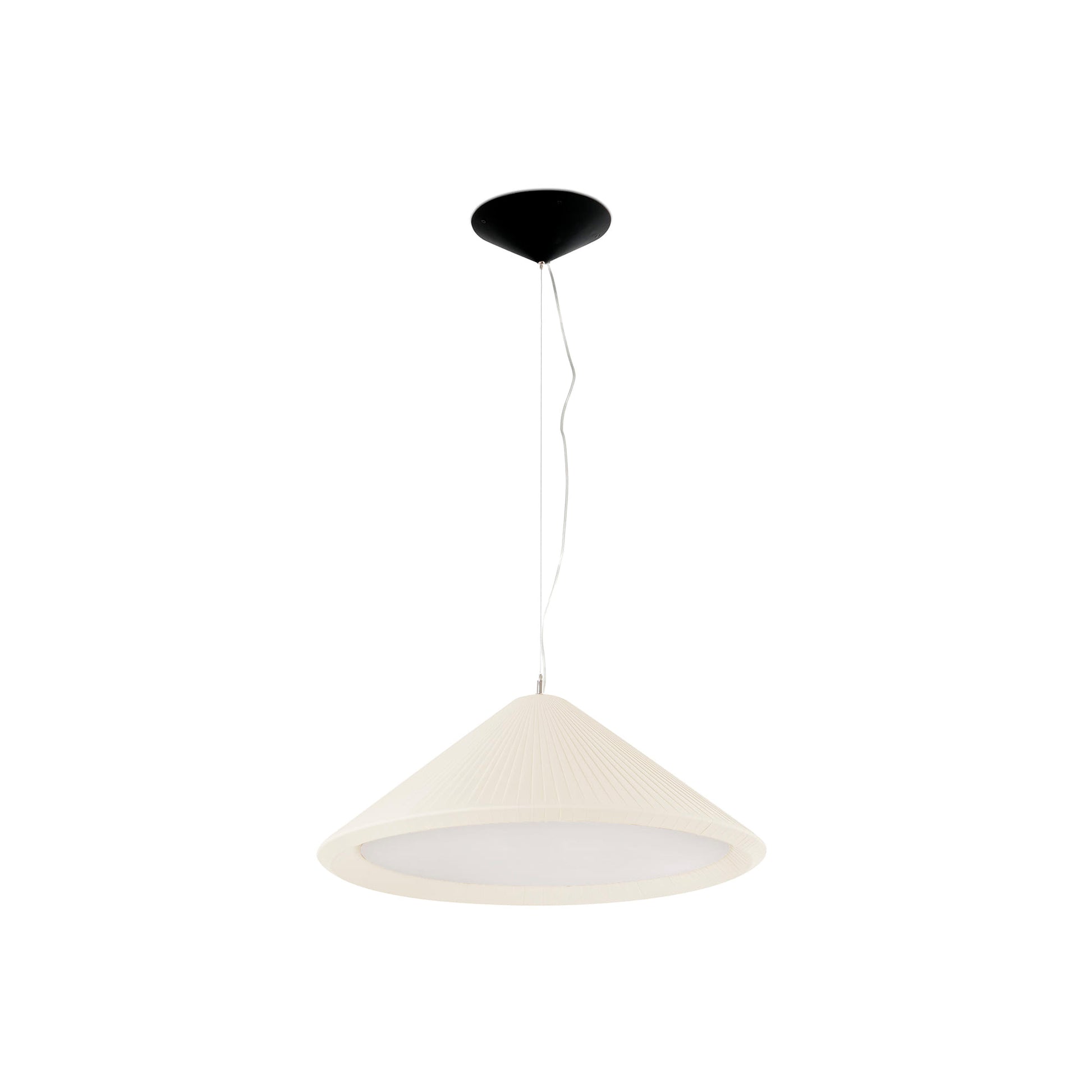 Lámpara Colgante Faro Saigon-In Ø70cm Blanco Marfil - Foto Principal