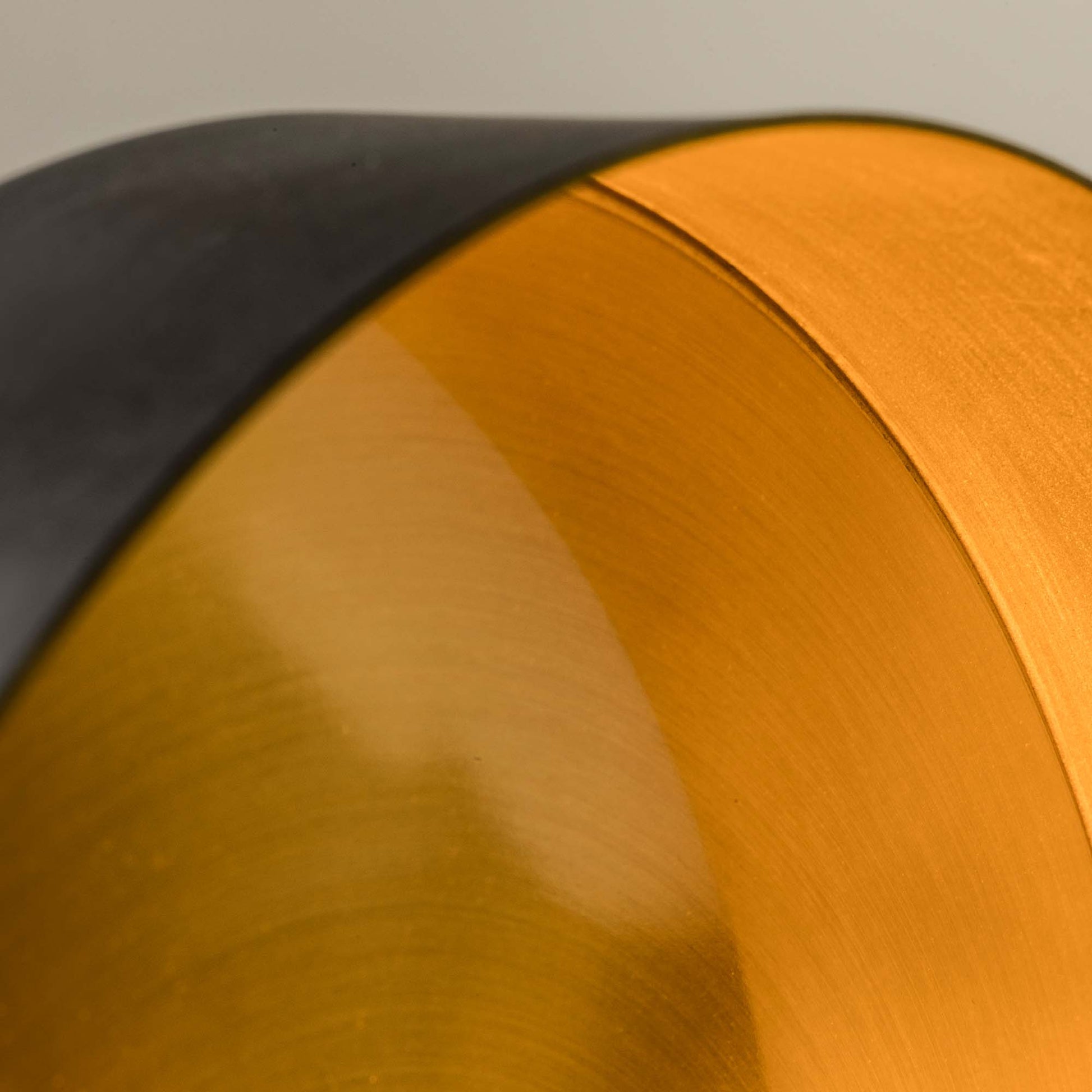Lámpara Colgante Faro Whizz Negro y Oro Satinado 1xE27 - Detalle