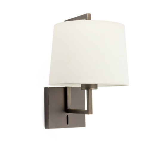 Aplique FRAME Faro en oro viejo con pantalla beige