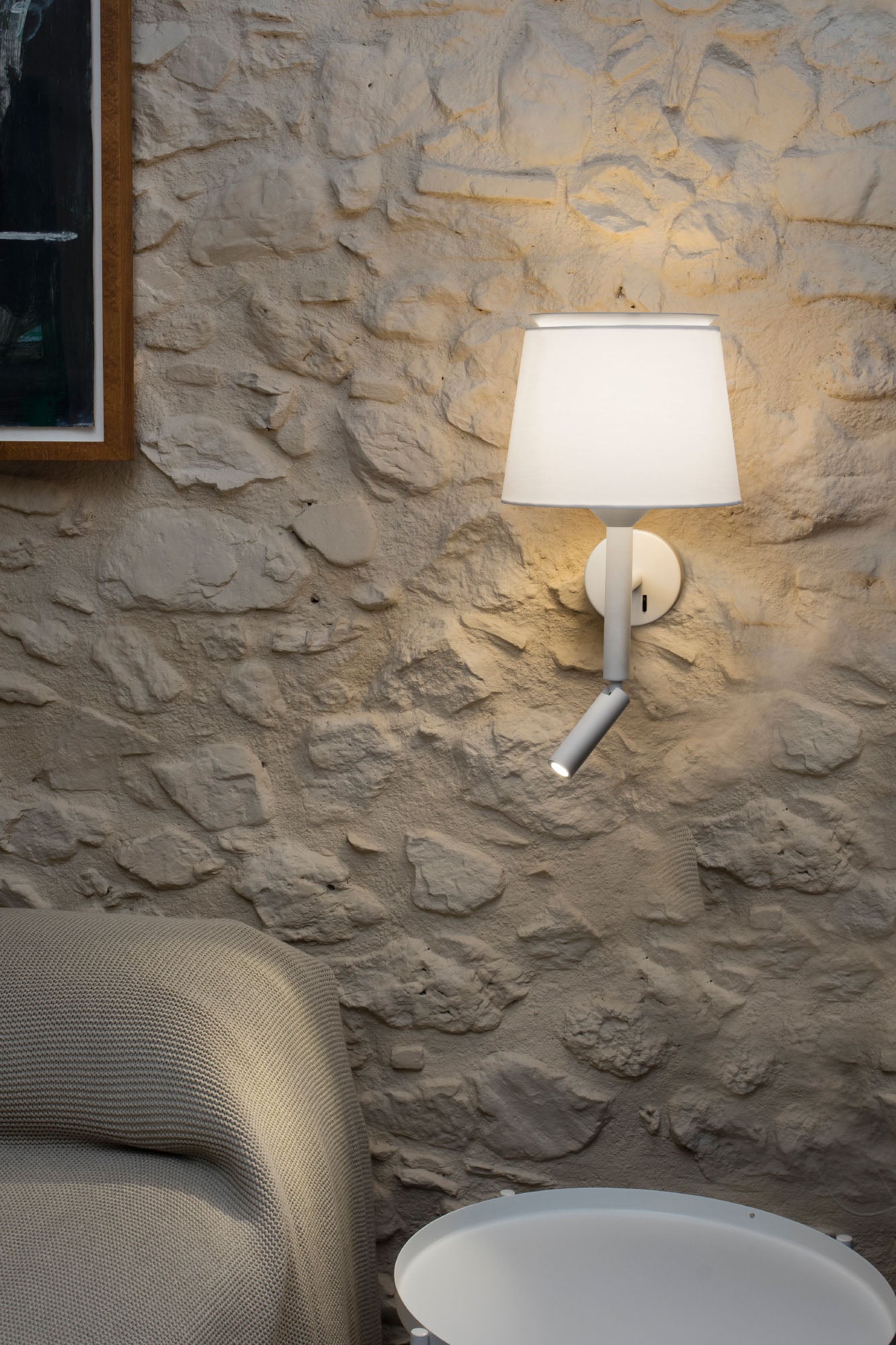Aplique de Pared con Lector LED Faro SAVOY Diseño Isaac Piñeiro