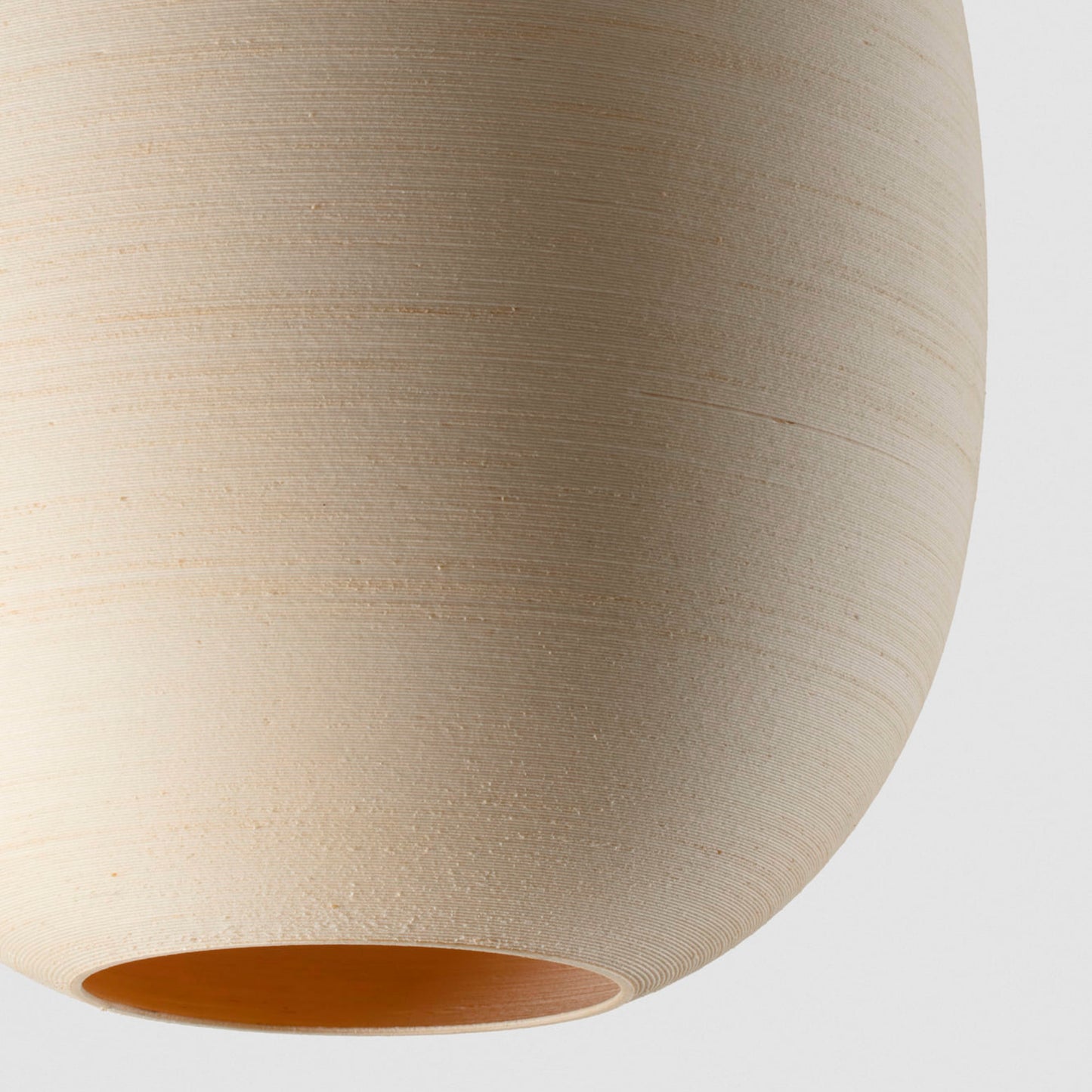 Lámpara Colgante Faro TIERRA Impresión 3D Sostenible Diseño Héctor Serrano 1xE27