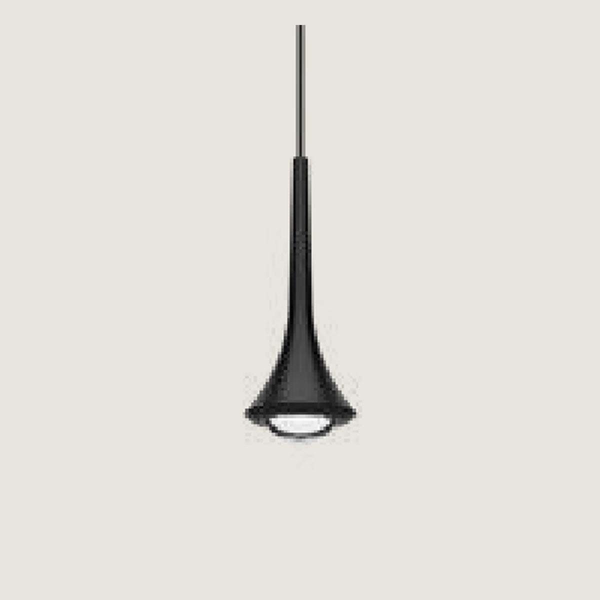 Lámpara Colgante Rain LODES Negro Mate - Detalle Negro Mate