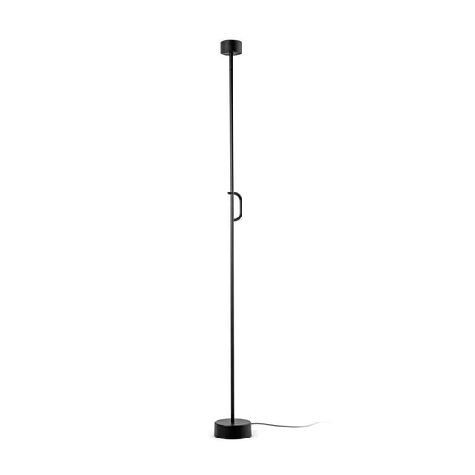 Lámpara de Pie Faro STAFF Negro Satinado Minimalista
