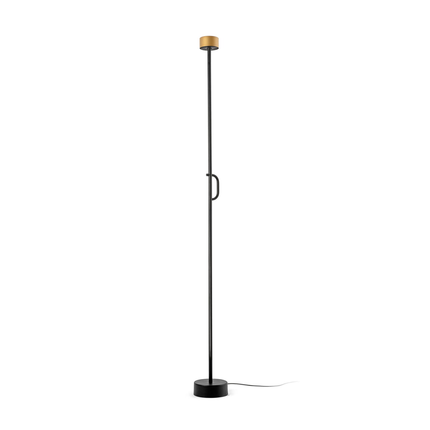 Lámpara de Pie Faro STAFF Negro Satinado Minimalista