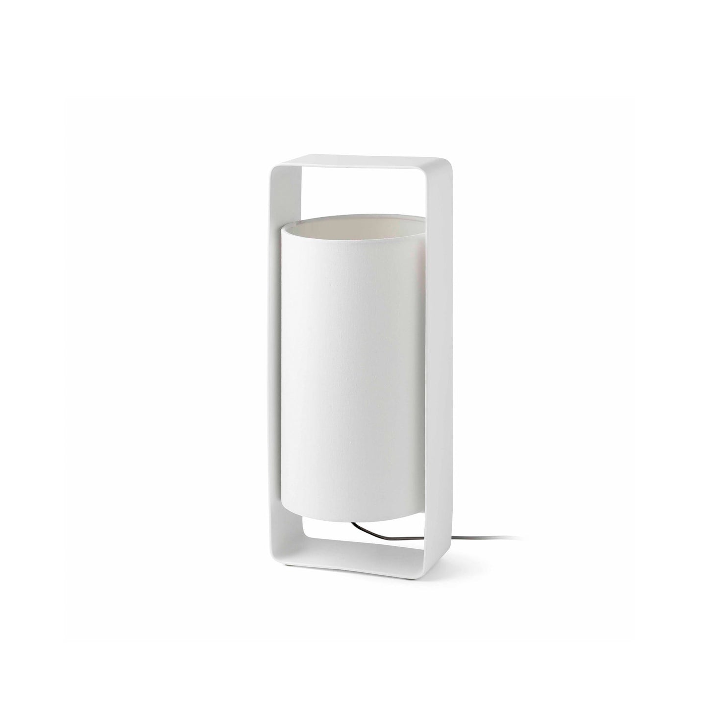 Lámpara de Sobremesa Faro LULA Vidrio y Acero Diseño Marina Milà 1xE27