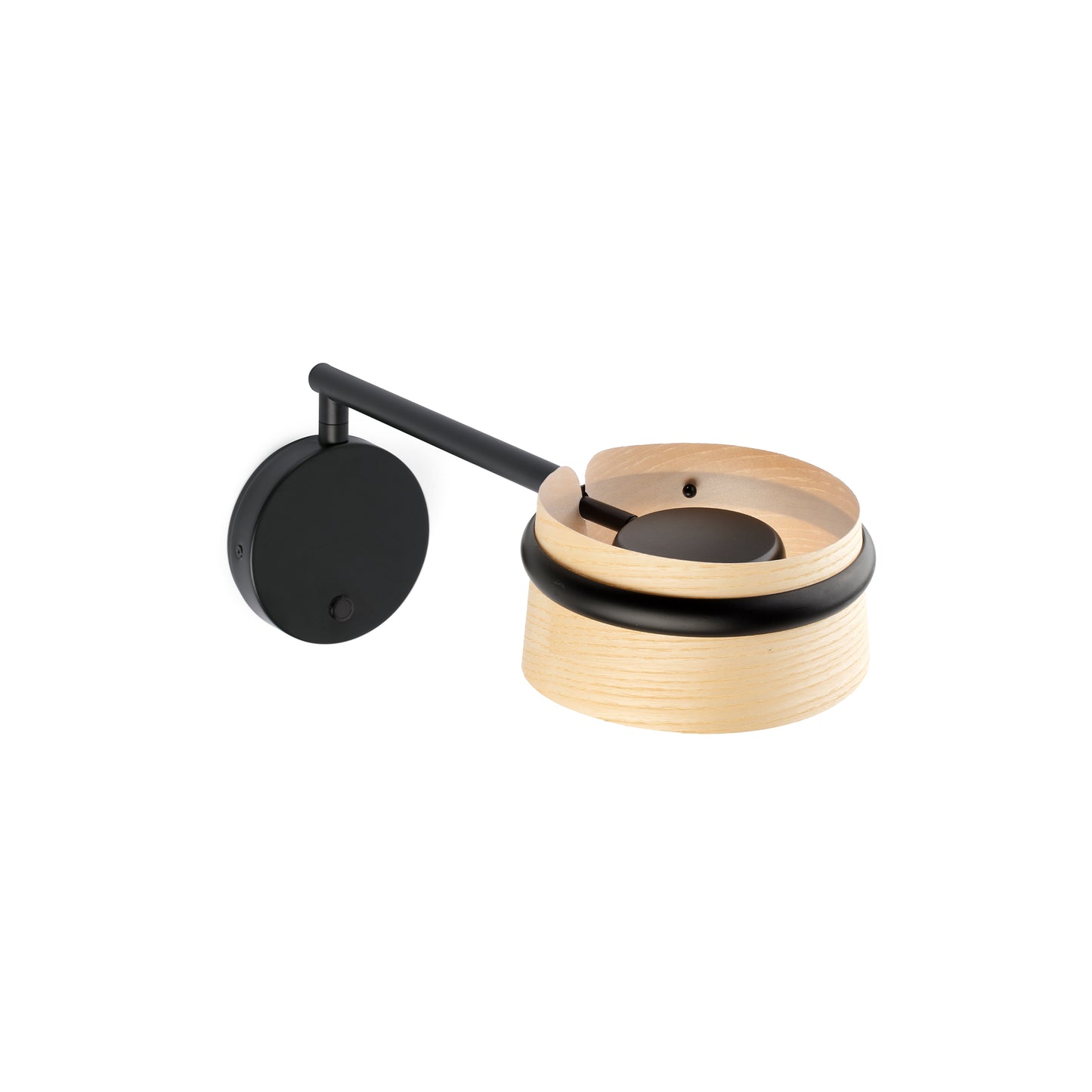 Aplique de Pared Faro LOOP Madera Natural Diseño Estudi Ribaudí LED 6W