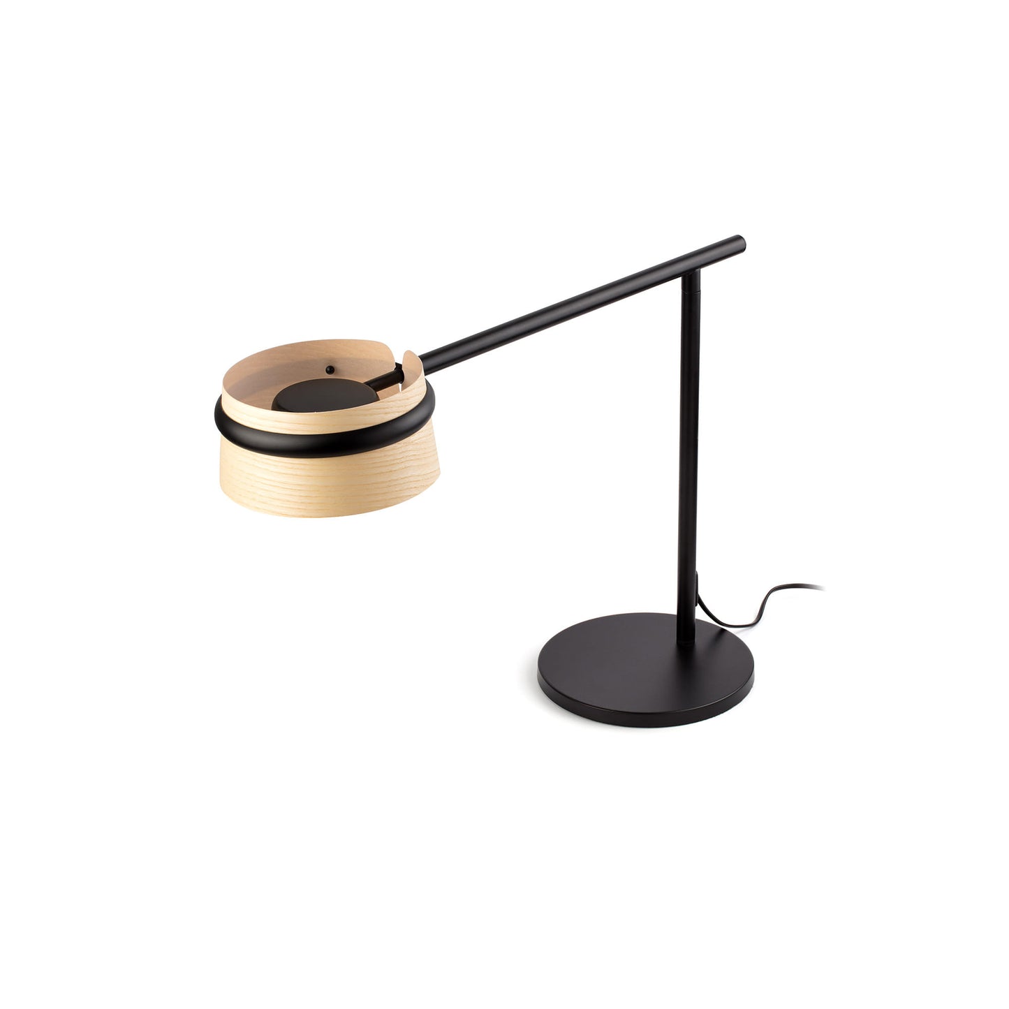 Lámpara de Sobremesa Faro LOOP Madera Natural Diseño Estudi Ribaudí LED 6W