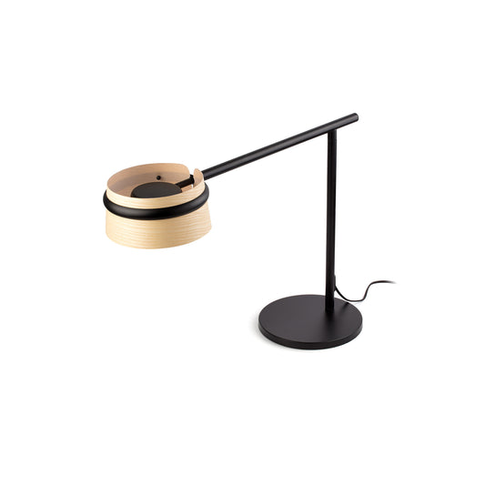 Lámpara de Sobremesa Faro LOOP Madera Natural Diseño Estudi Ribaudí LED 6W