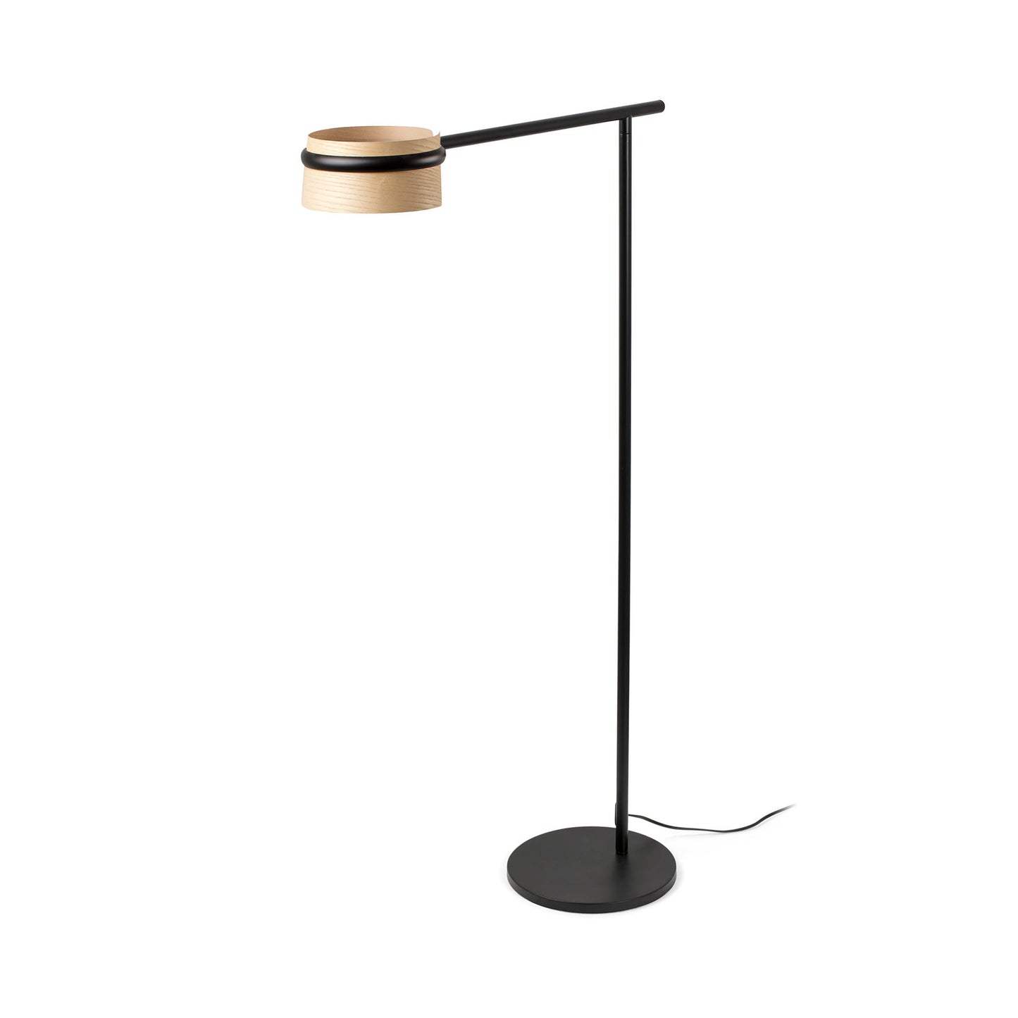 Lámpara de Pie Faro LOOP Madera Natural Diseño Estudi Ribaudí LED 6W