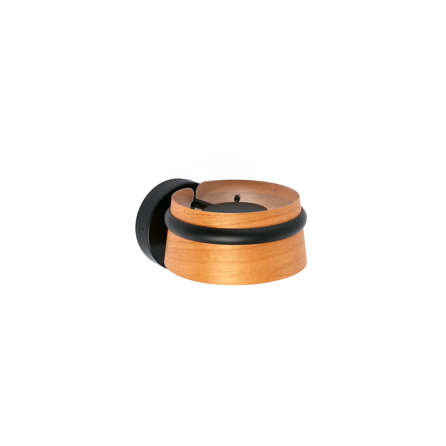 Aplique de Pared Faro LOOP Madera Natural Diseño Estudi Ribaudí LED 6W
