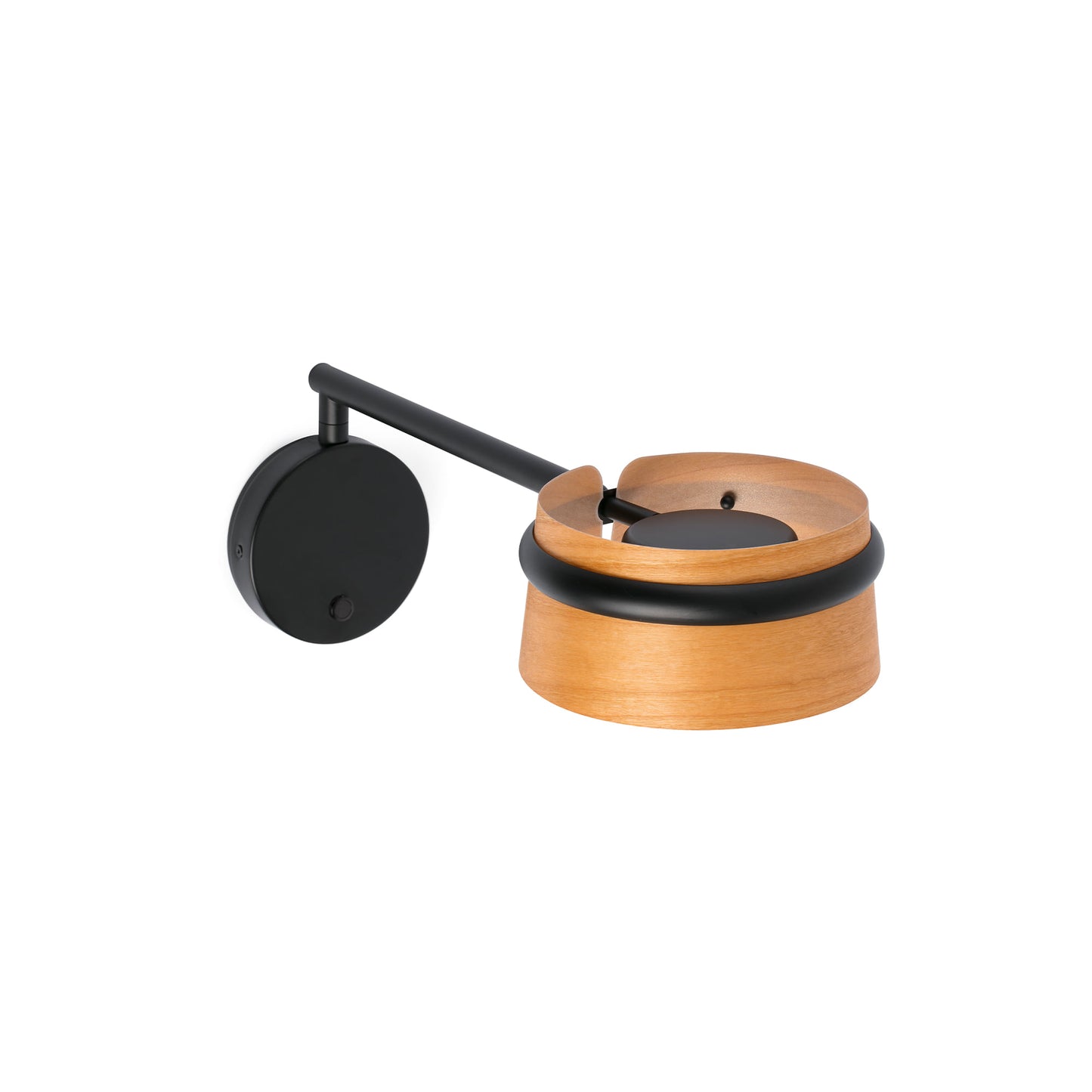 Aplique de Pared Faro LOOP Madera Natural Diseño Estudi Ribaudí LED 6W