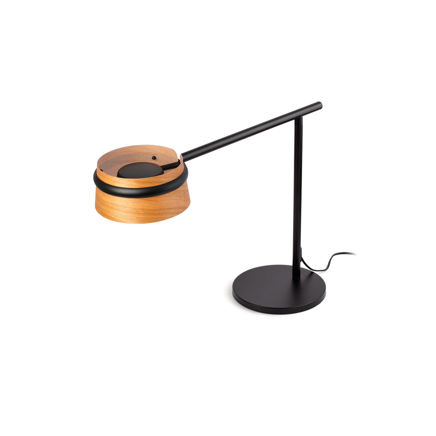 Lámpara de Sobremesa Faro LOOP Madera Natural Diseño Estudi Ribaudí LED 6W