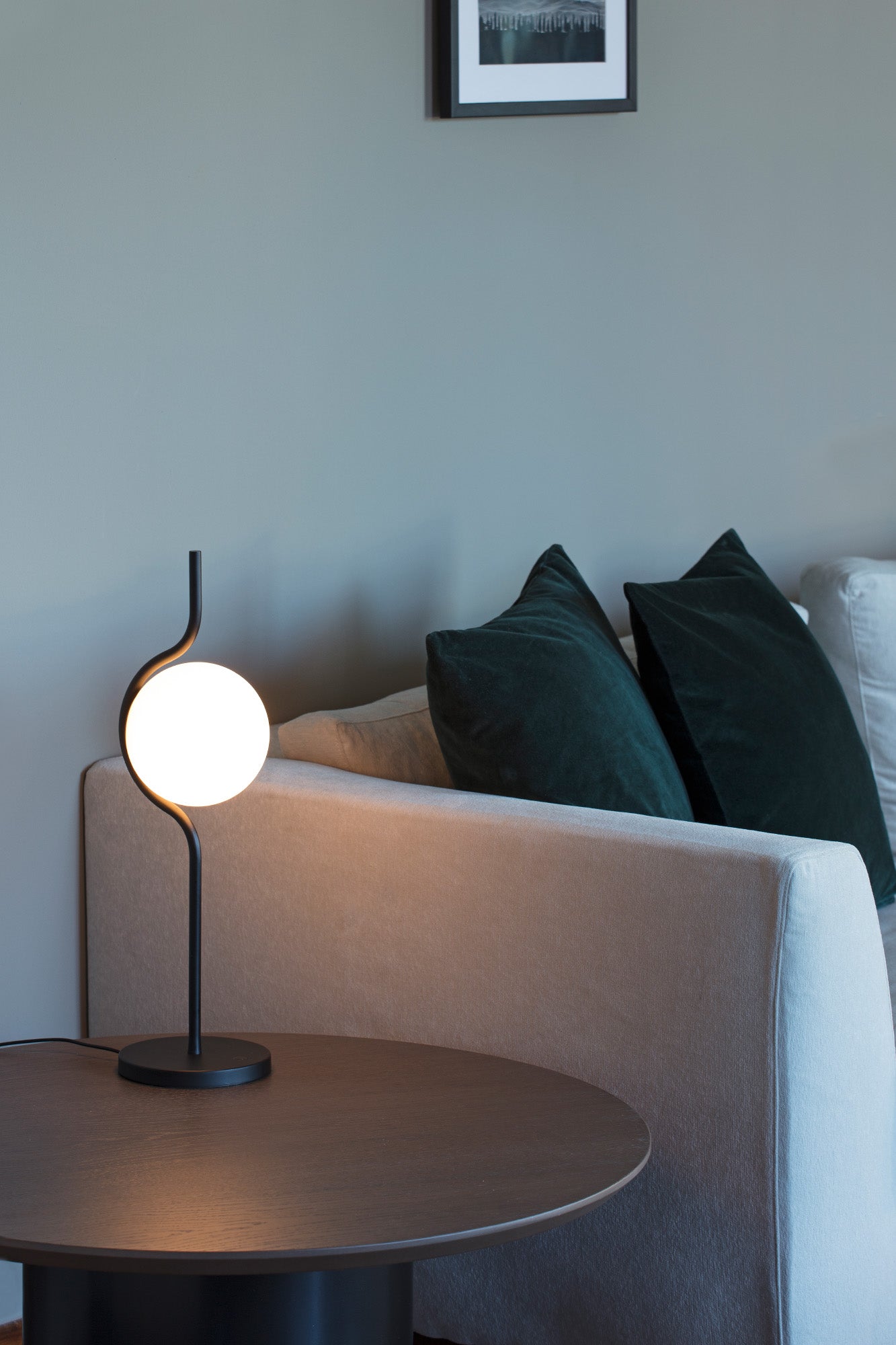 Lámpara de Sobremesa Faro LE VITA - Sobremesa Ambiente Negro