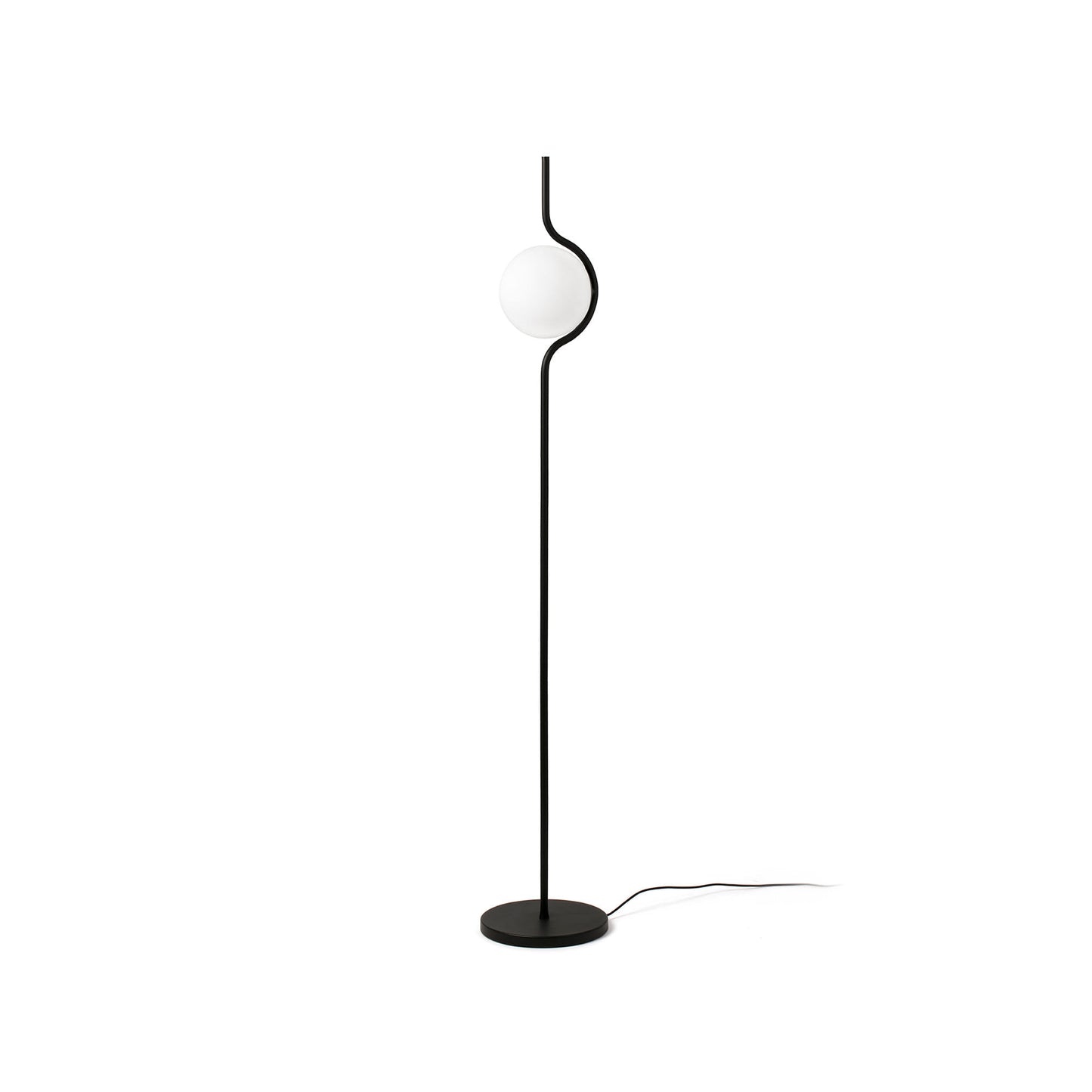 Lámpara de Pie Faro LE VITA - Lámpara de Pie Negro Mate