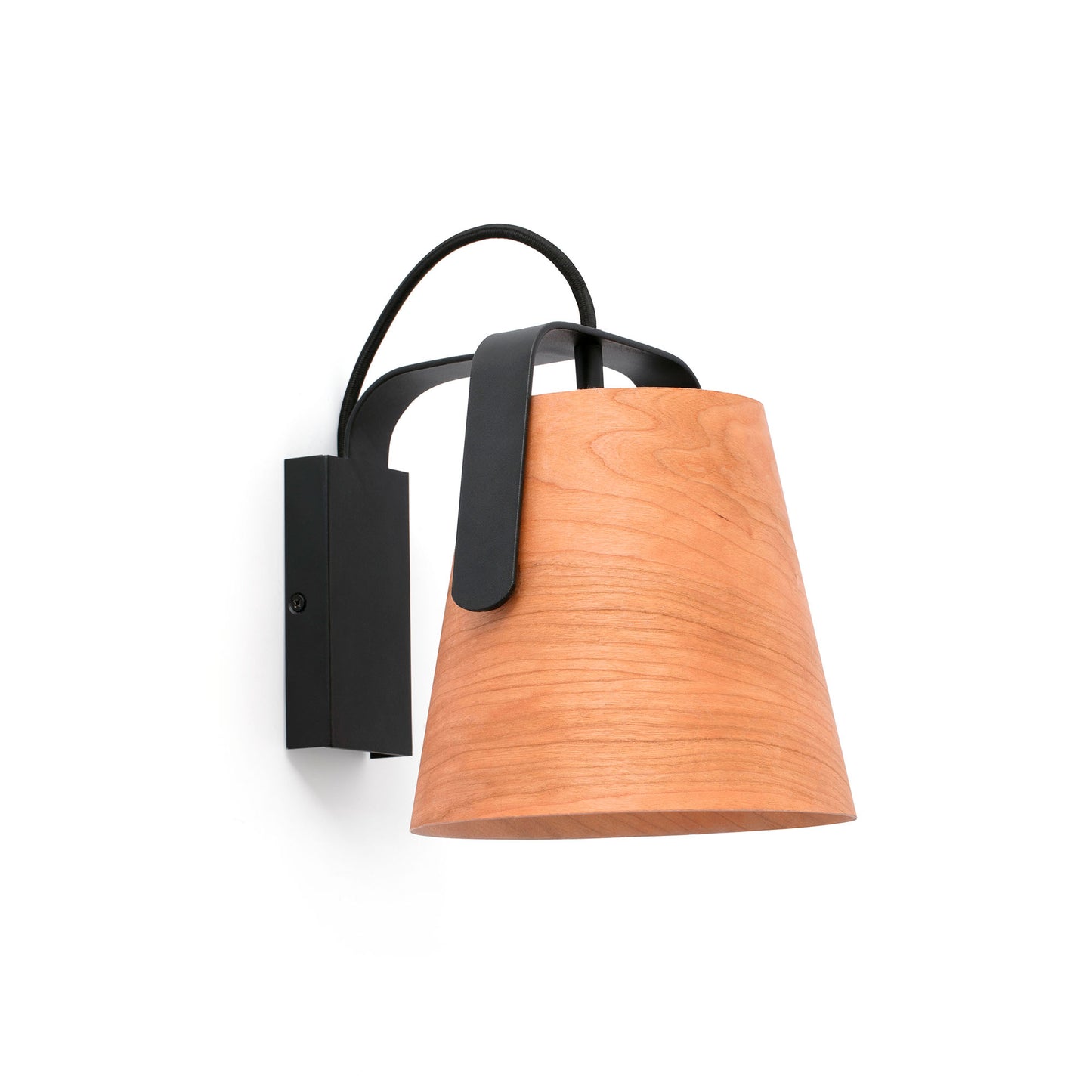 Lámpara Faro STOOD Madera Natural y Metal Diseño Lucid Product Design 1xE27