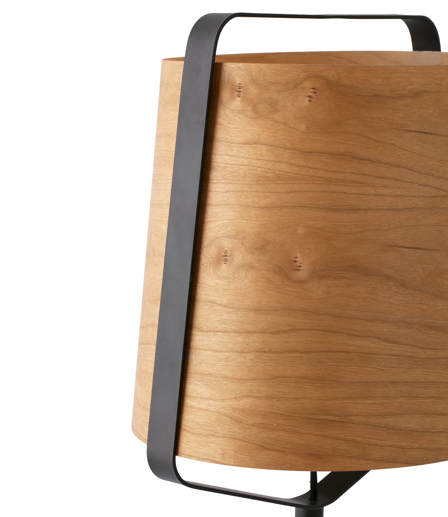 Lámpara Faro STOOD Madera Natural y Metal Diseño Lucid Product Design 1xE27