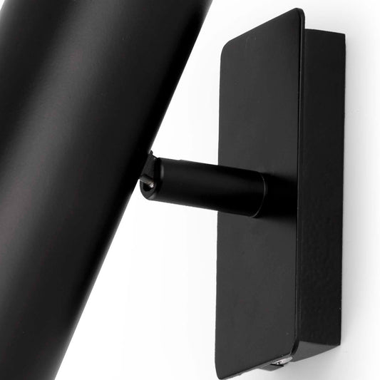 Foco de Pared Orientable Faro Link Negro Mate 1xGU10 - Detalle