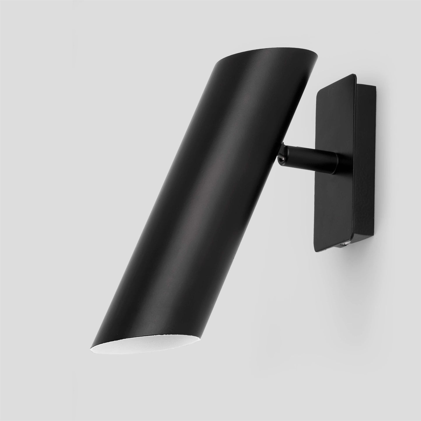 Foco de Pared Orientable Faro Link Negro Mate 1xGU10 - Plano de Cotas