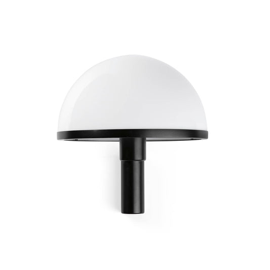 Aplique de Pared Faro Dome Negro Mate 1xE27 - Detalle