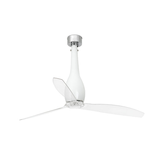 Ventilador de Techo Faro Eterfan DC Ø128cm Blanco Brillo con Palas Transparentes - Foto Principal