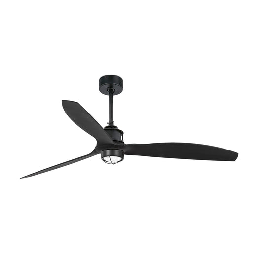 Ventilador de Techo Faro Just Fan DC Ø128cm Negro con Luz LED 3000K - Foto Principal