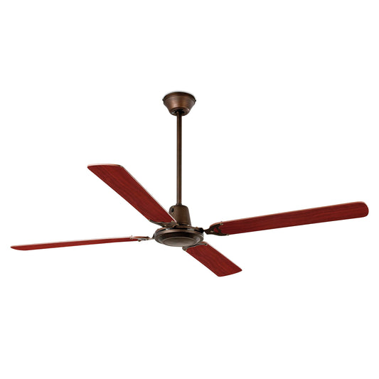 Ventilador de Techo Faro Malvinas Ø140cm Marrón con 4 Palas Clásico - Foto Principal