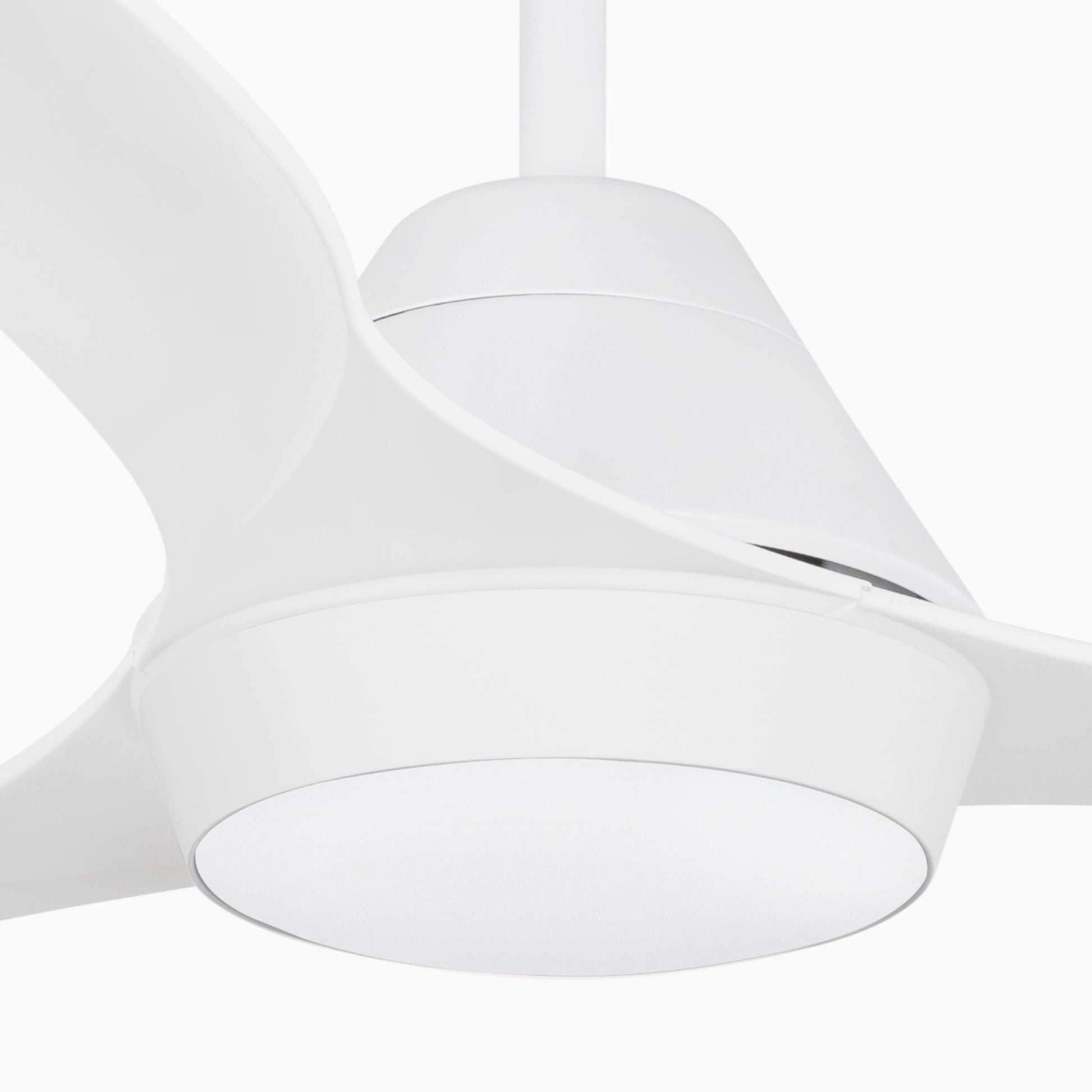 Ventilador de Techo Faro Polaris DC Ø132cm Blanco con Luz LED 18W - Detalle