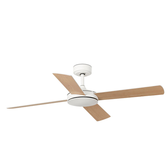 Ventilador de Techo Faro Mallorca DC Ø132cm Blanco con 4 Palas Blanco/Arce - Foto Principal