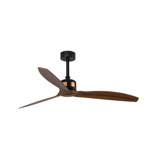 Ventilador de Techo Faro Copper Fan DC Ø128cm Cobre Brillante con Palas Madera - Foto Principal