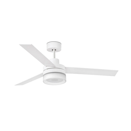 Ventilador de Techo Faro Ice DC Ø132cm Blanco con Altavoz Bluetooth y Luz LED - Foto Principal