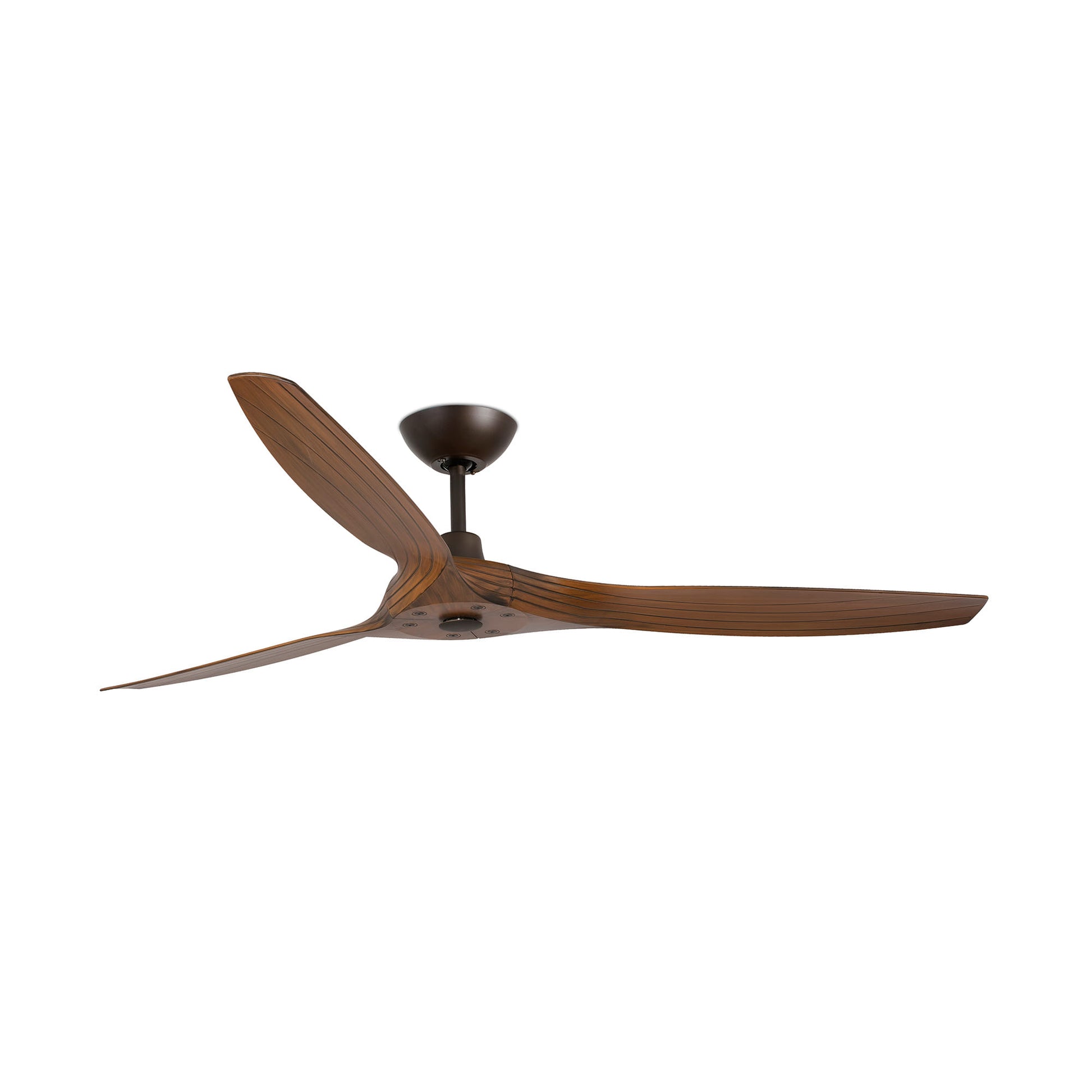Ventilador de Techo Faro Morea DC Ø152cm Marrón con Palas Nogal Oscuro IP44 - Foto Principal