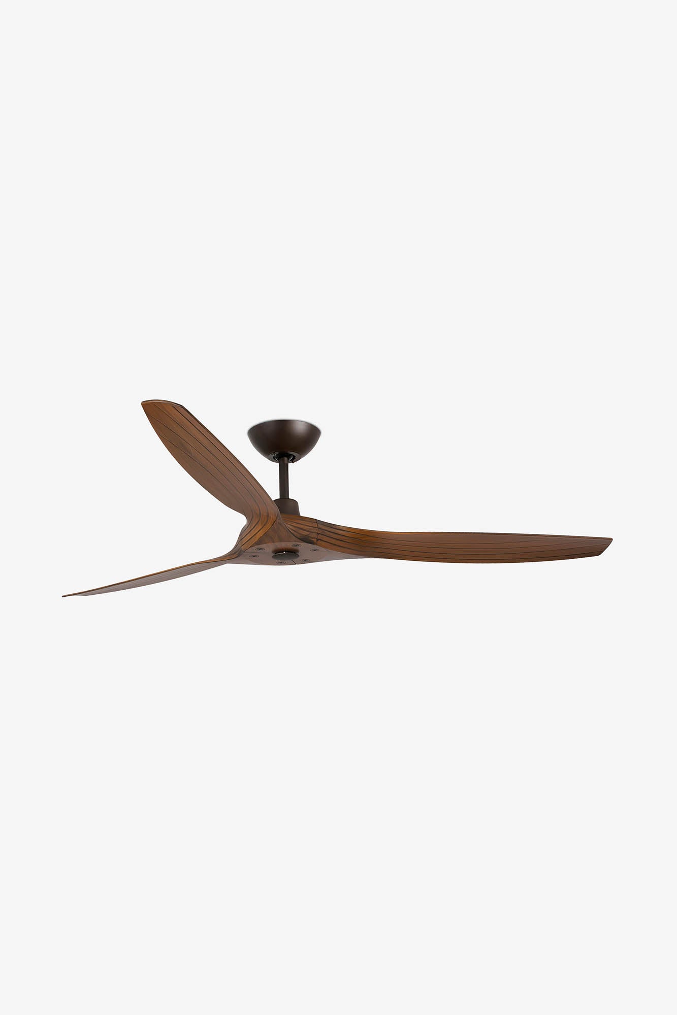 Ventilador de Techo Faro Morea DC Ø152cm Marrón con Palas Nogal Oscuro IP44 - Ambiente